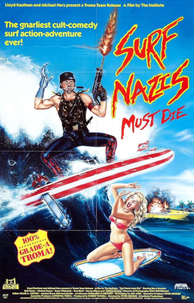 Poster for Surf Nazis Must Die