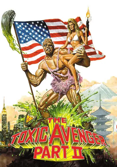 Poster for The Toxic Avenger Part II