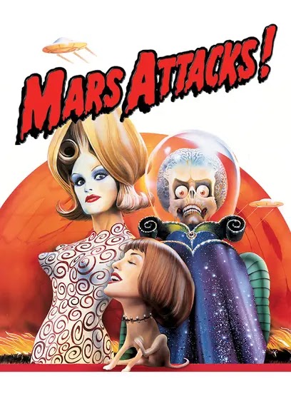 Poster for Mars Attacks!