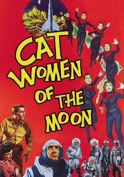 Poster for Cat-Women of the Moon