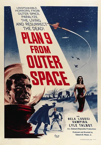 Poster for Plan 9 from Outer Space