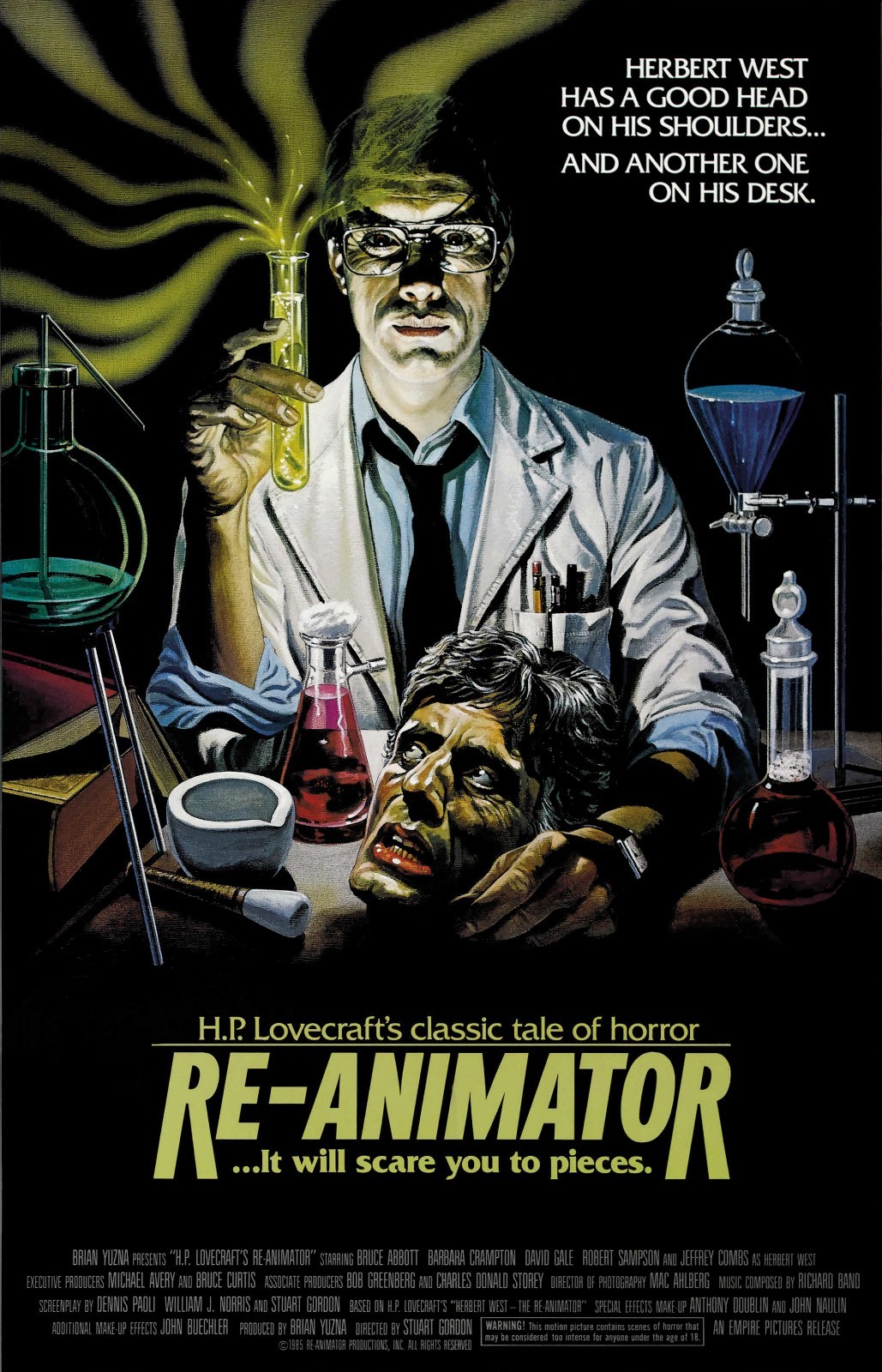 Poster for Re-Animator